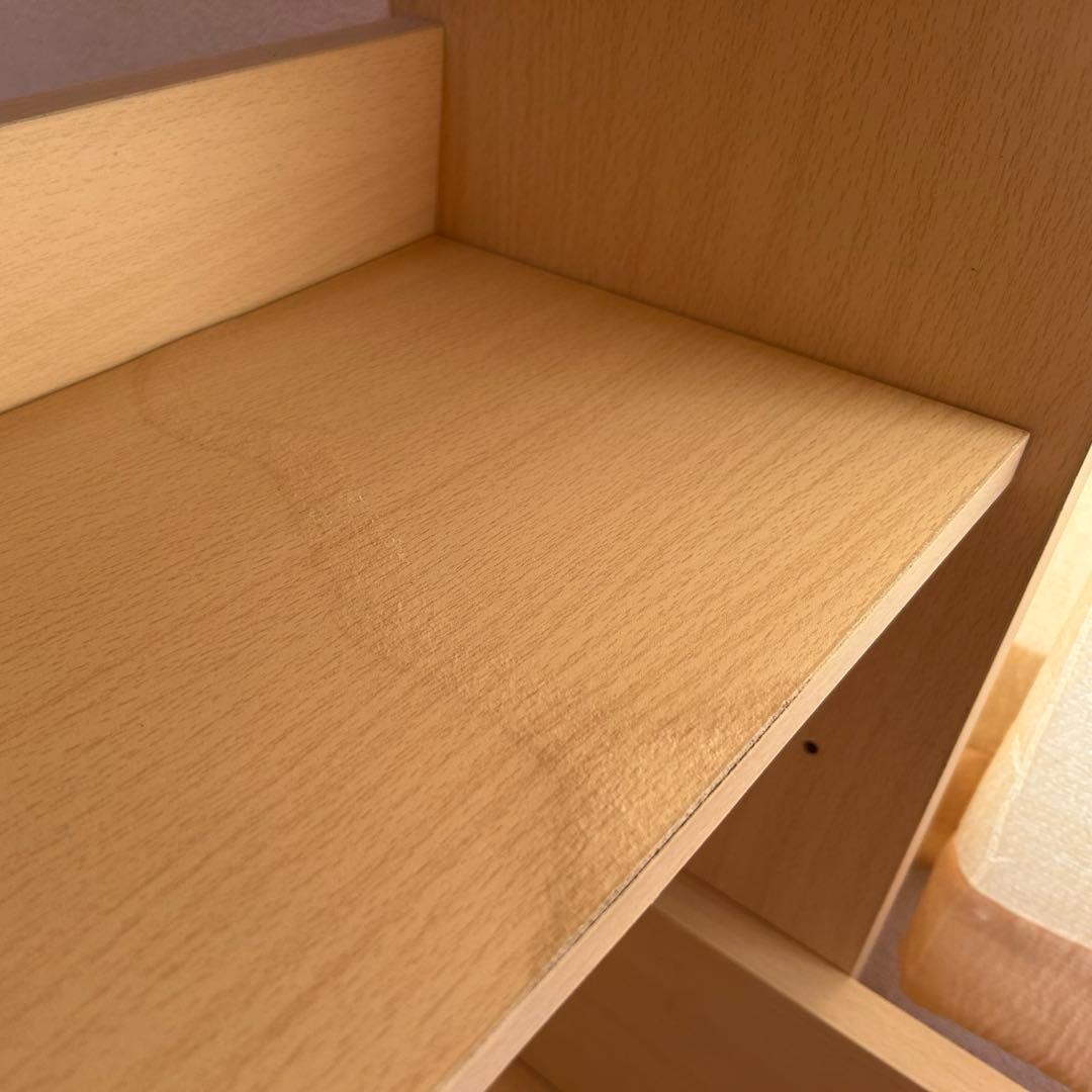 [めめ][引取限定] コイズミ 学習デスク ビルトコンポ ハイベッドデスク