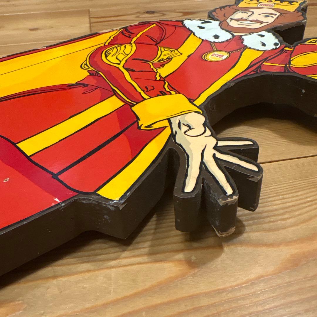 70年代　バーガーキング　ストアディスプレイ　サイン　アメトイ　店舗用