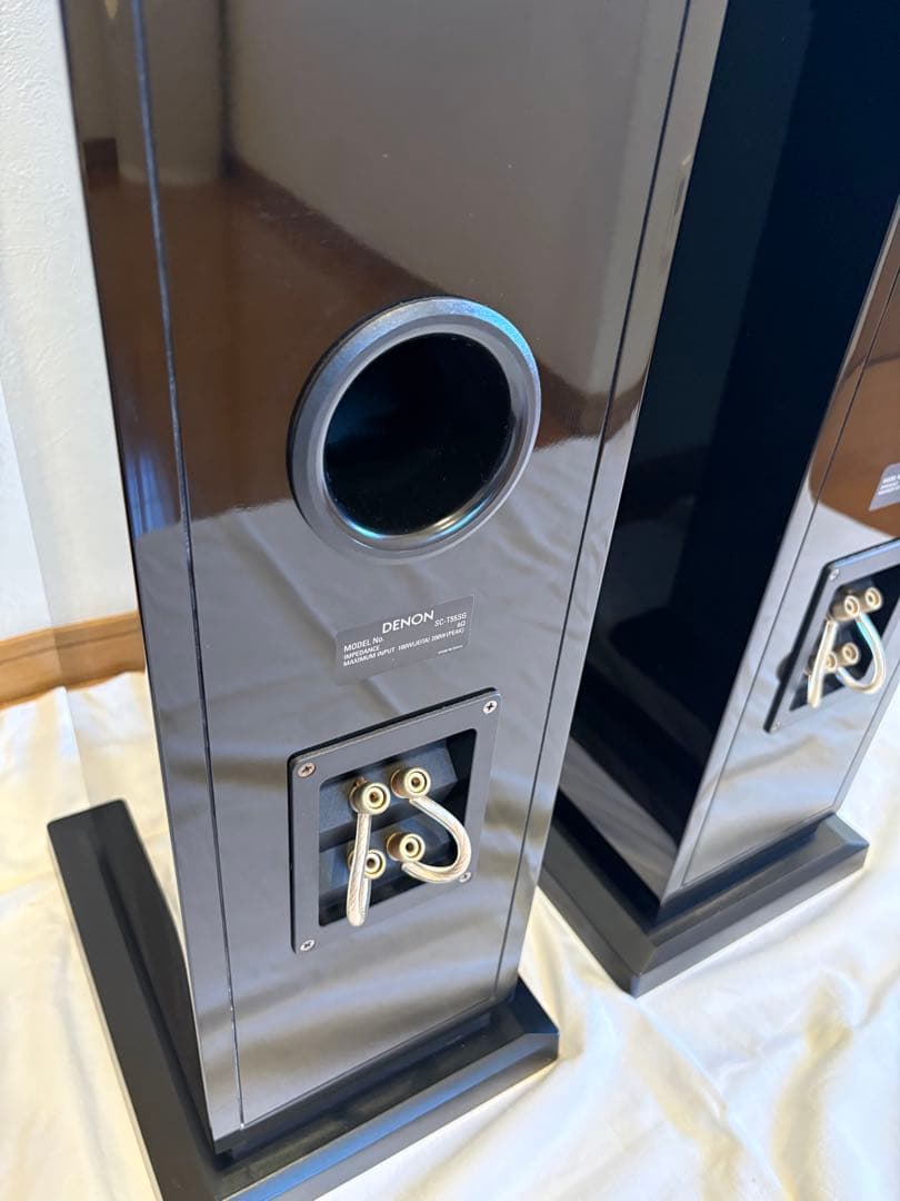 DENON　トールボーイスピーカー　SC-T55SG　スピーカーケーブル付