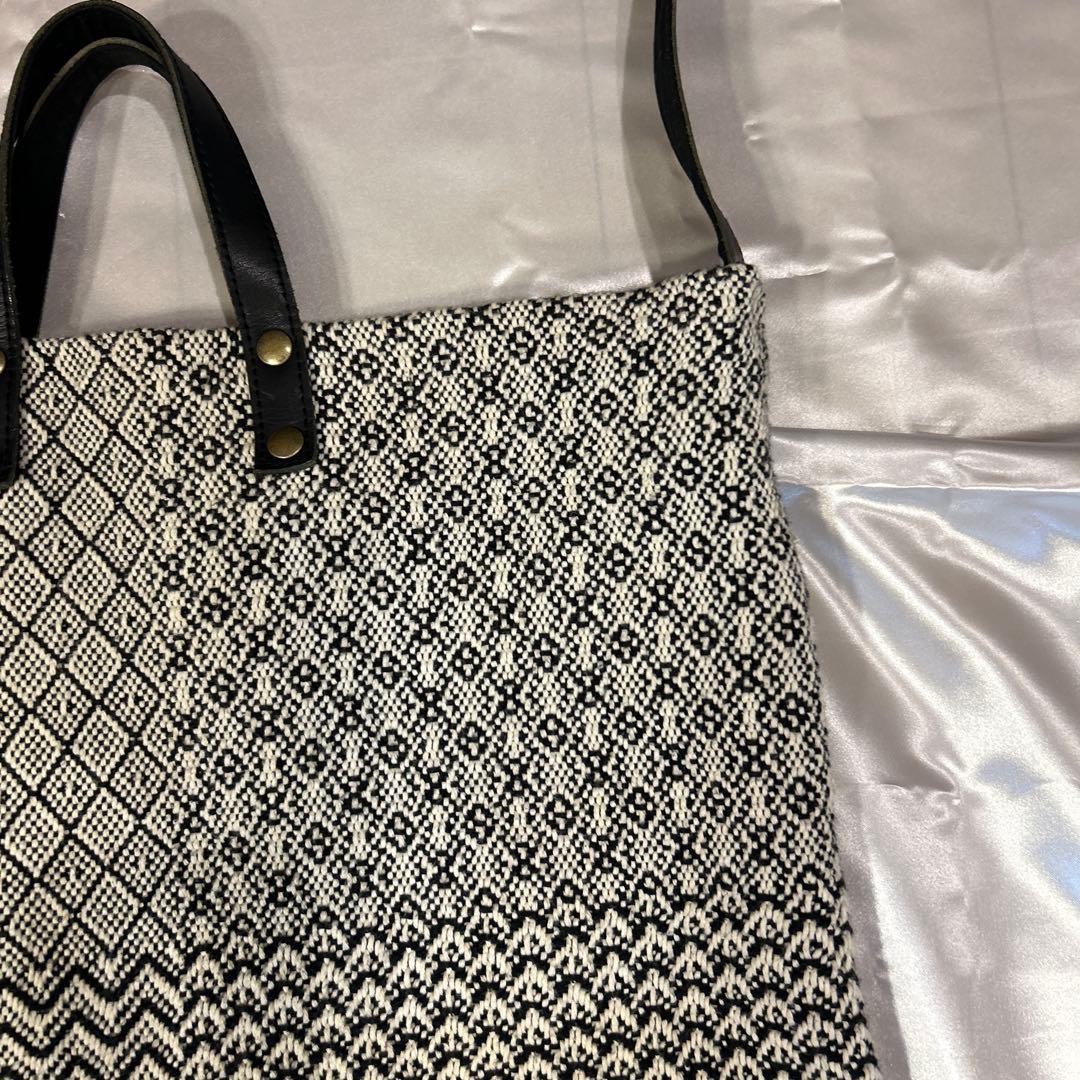 トロワトン手織り2wayバック