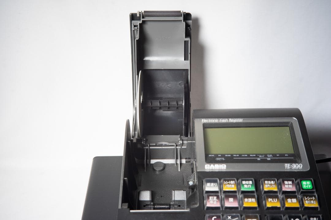 カシオレジスター TE-300 CASIO ブラック 黒