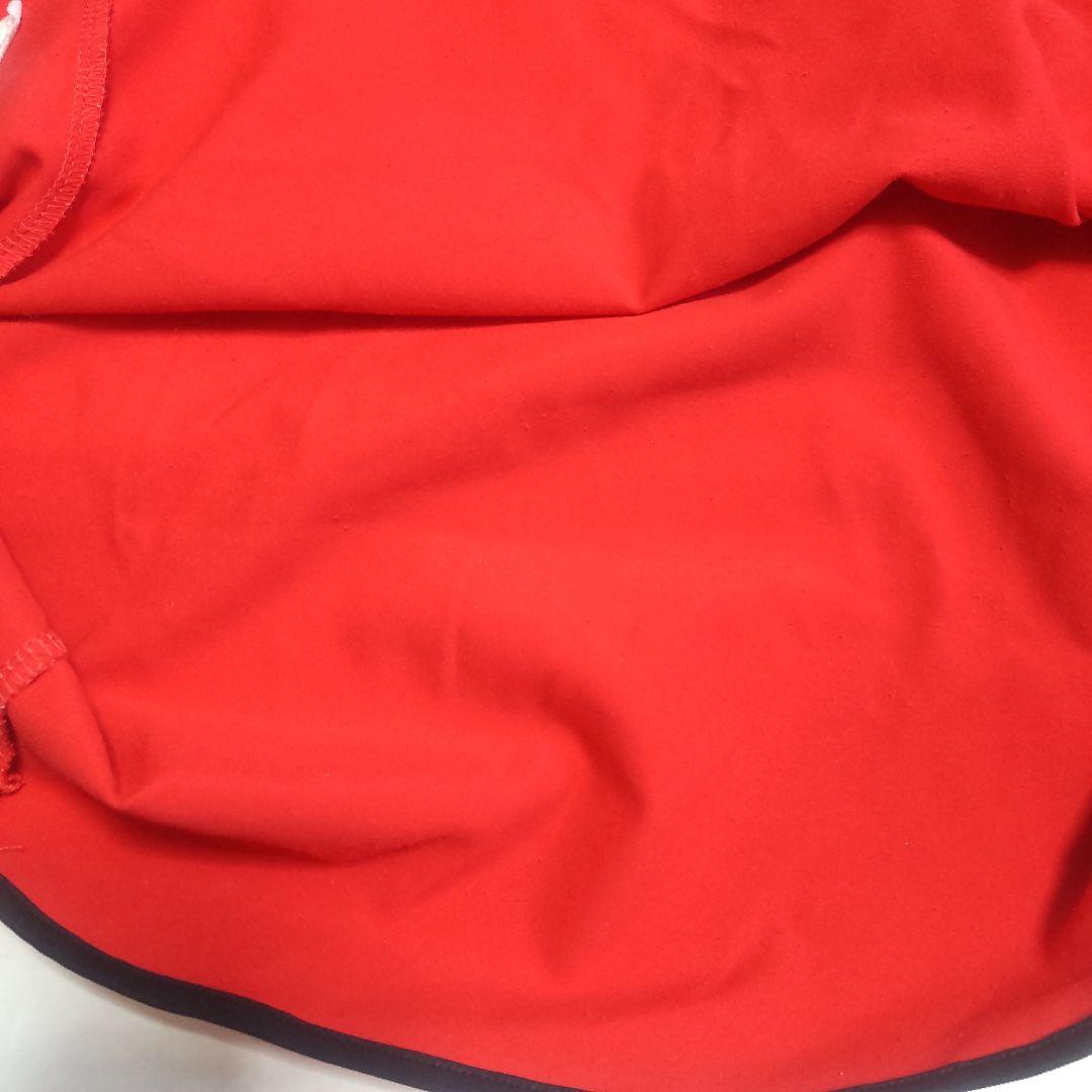 00s　アディダス　ACミラン　トレーニングウェア　ハーフジップ　赤　黒　O