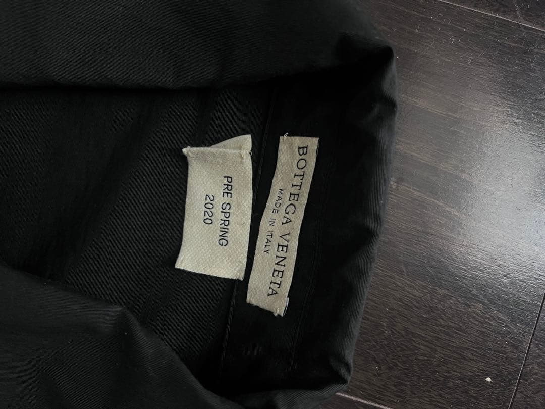 【こんぺいとう 】Bottega Veneta ブラック ナイロンブルゾン