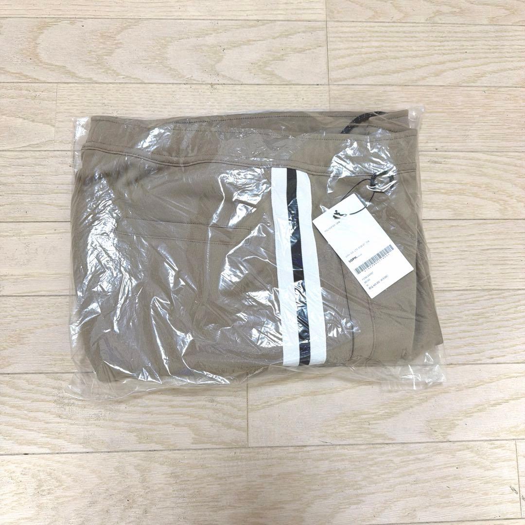 新品 FCRB ジャージ トレーニングトラックパンツ　ベージュ　サイズM