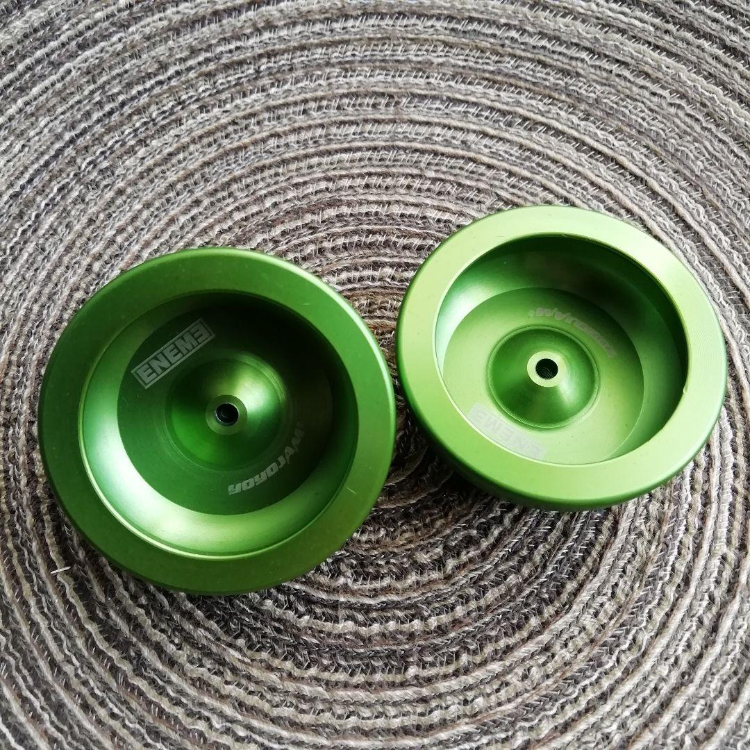 ヨーヨージャム　エネミー　中古　グリーン　yoyojam