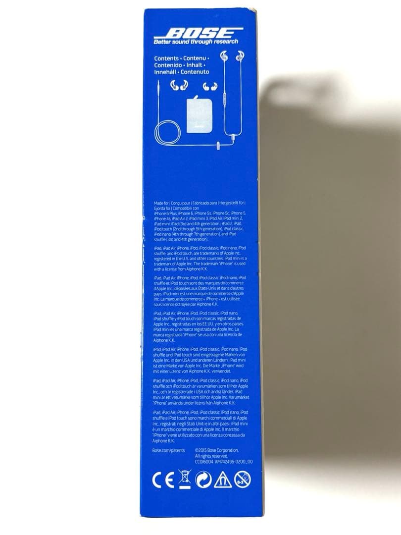 【廃盤品】BOSE SoundTrue Ultra イヤホン 有線 ホワイト