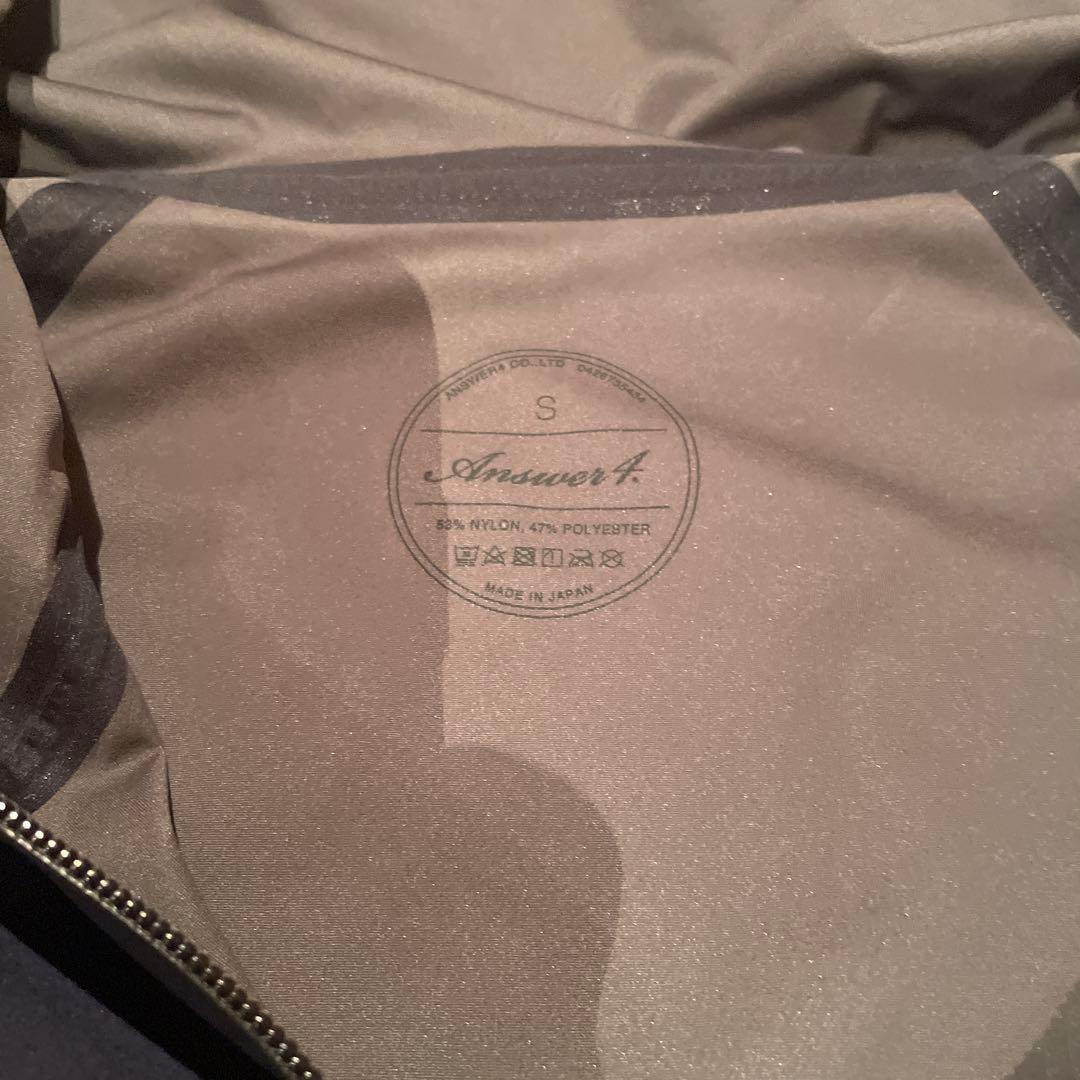 Answer4　NeoShell®︎ Jacket 02　黒　Sサイズ