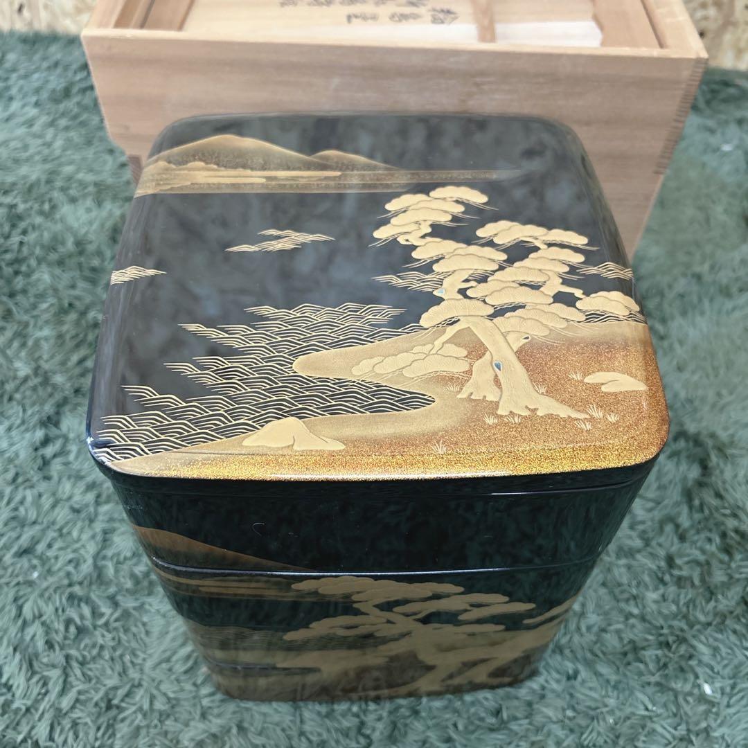 輪島塗　松島蒔絵 ４段お重