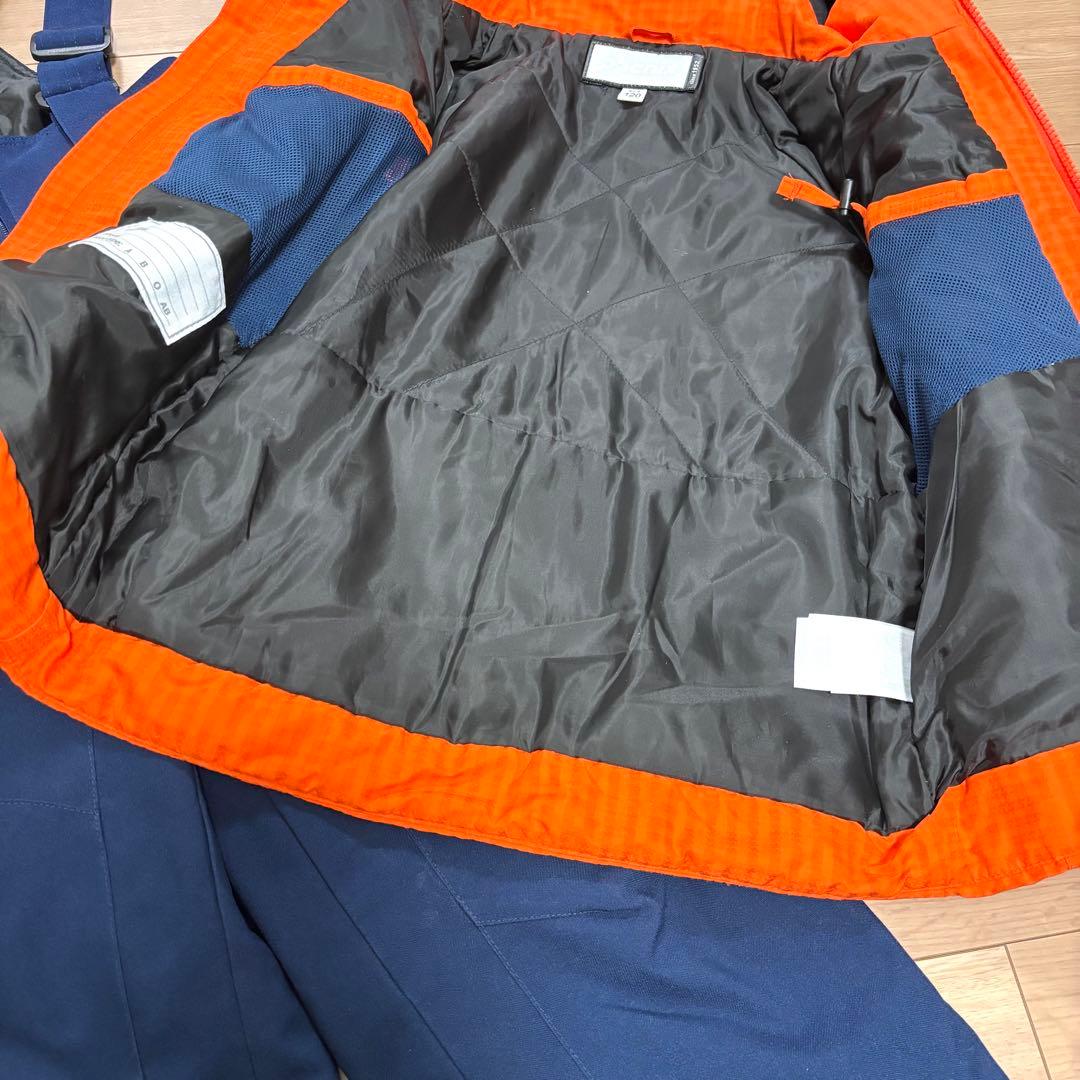 【極美品】フェニックス スキーウェア　ノルウェー キッズ　120 オレンジ　紺