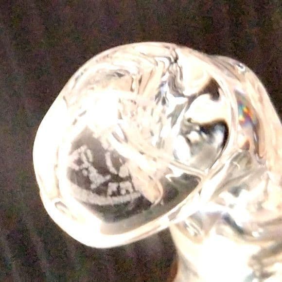 【新品】バカラ　犬　ラブラドール 　大型　動物　 置物　 クリスタル