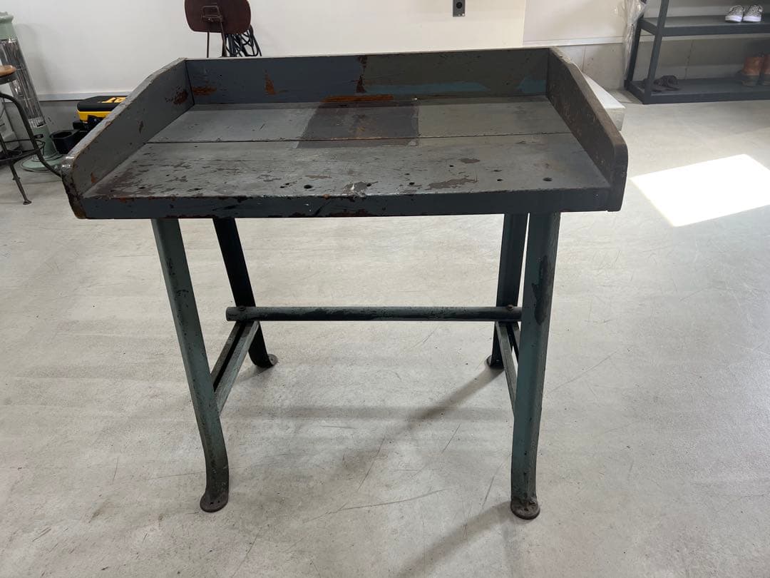 アンティーク ヴィンテージ　インダストリアル　テーブル　usa 作業台