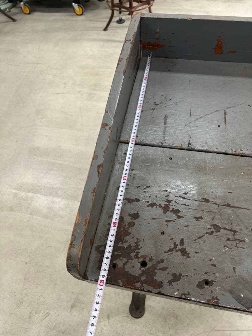 アンティーク ヴィンテージ　インダストリアル　テーブル　usa 作業台