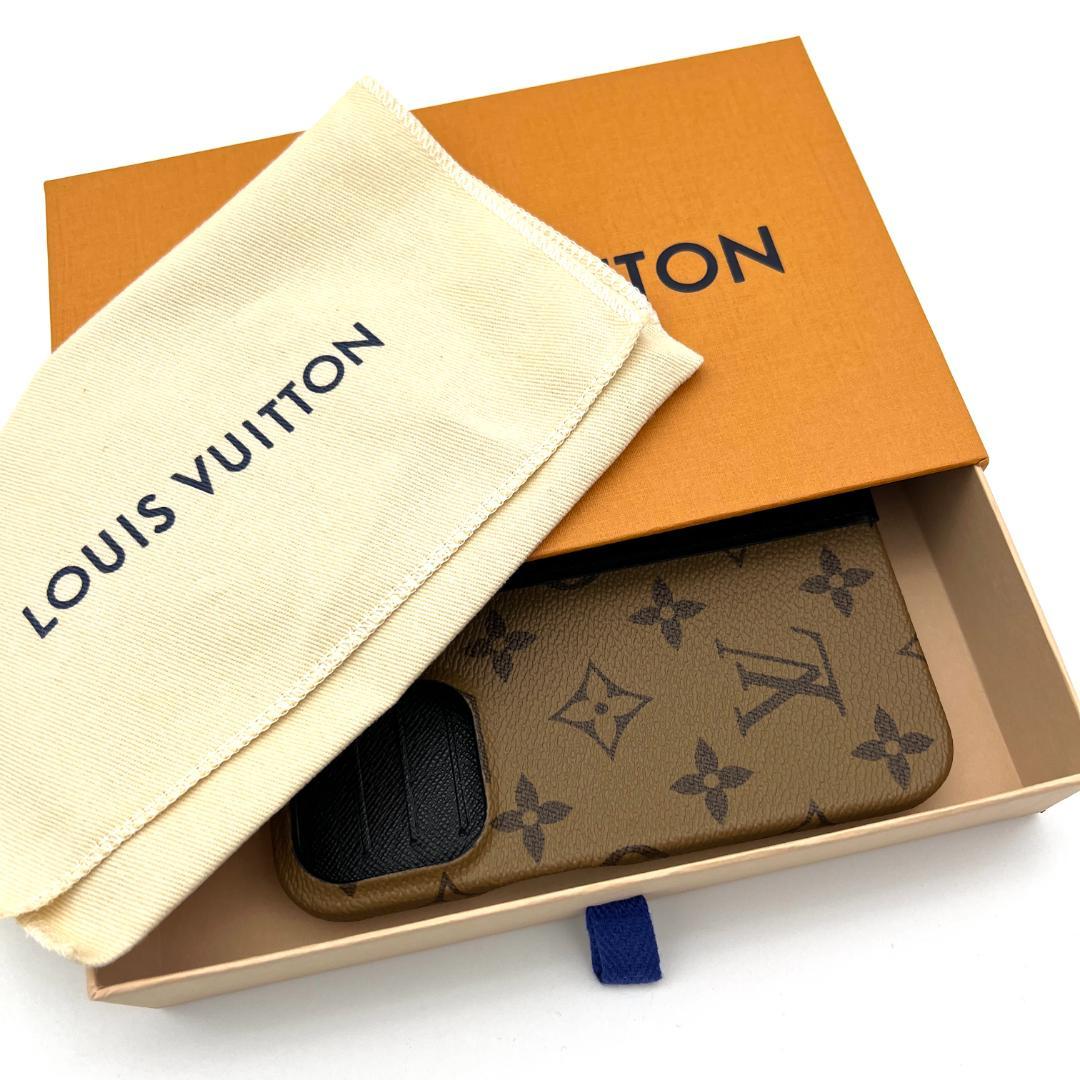 【未使用級】ルイヴィトン モノグラム リバース iPhone 15 PRO