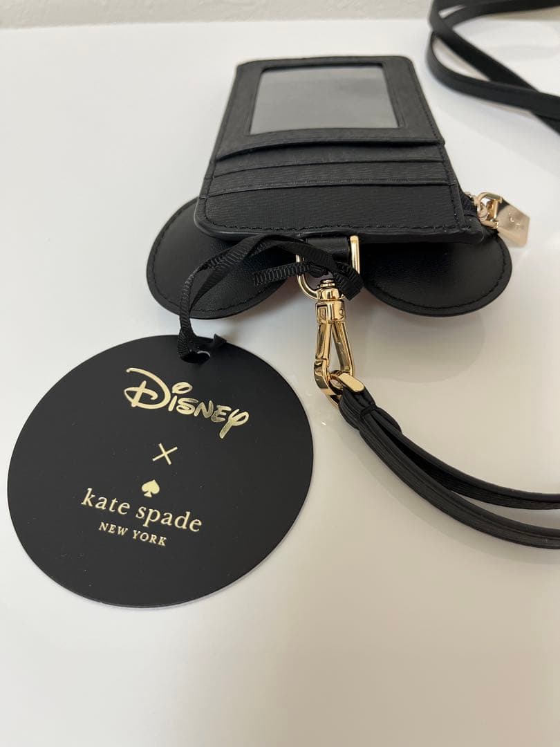 【新品未使用】kate spade×ディズニー　ミニー　ID/カードケース