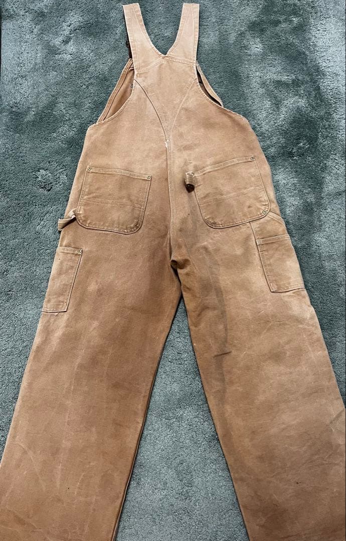 [USA製]Carhartt オーバーオール 実寸34×30