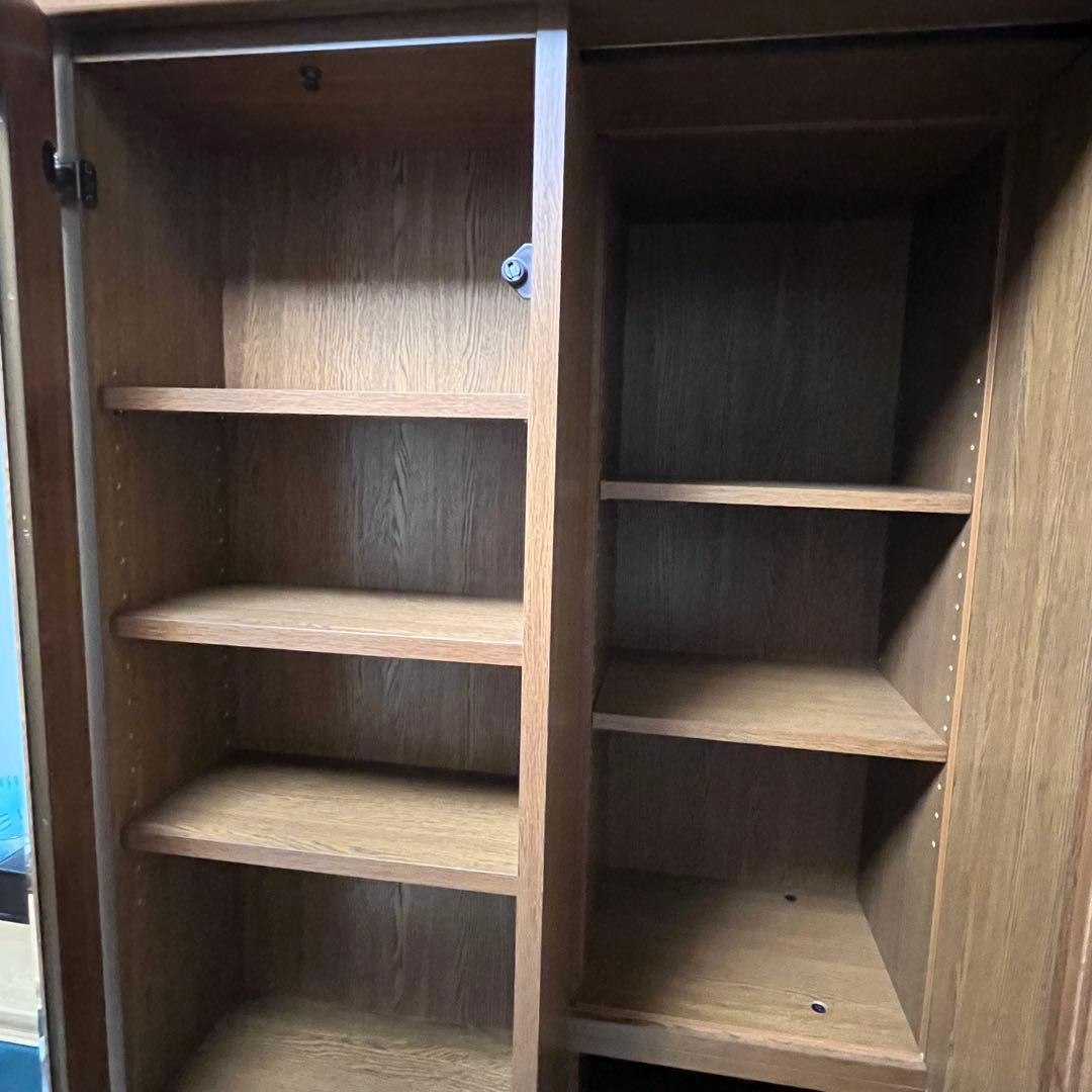 スライド式　本棚　書棚