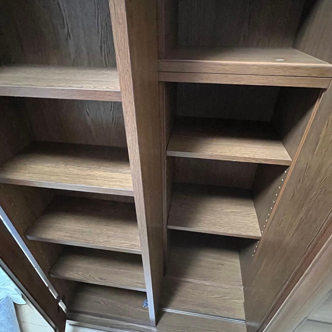 スライド式　本棚　書棚