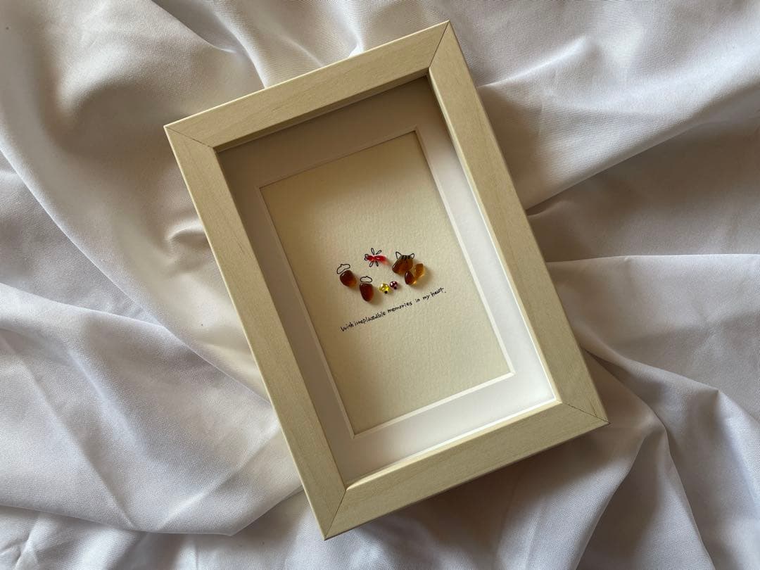 シーグラスアート　12か月カレンダー　　　　S-206