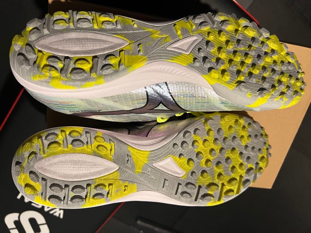 Mizuno サッカーシューズ 27.5cm ホワイト/イエロー