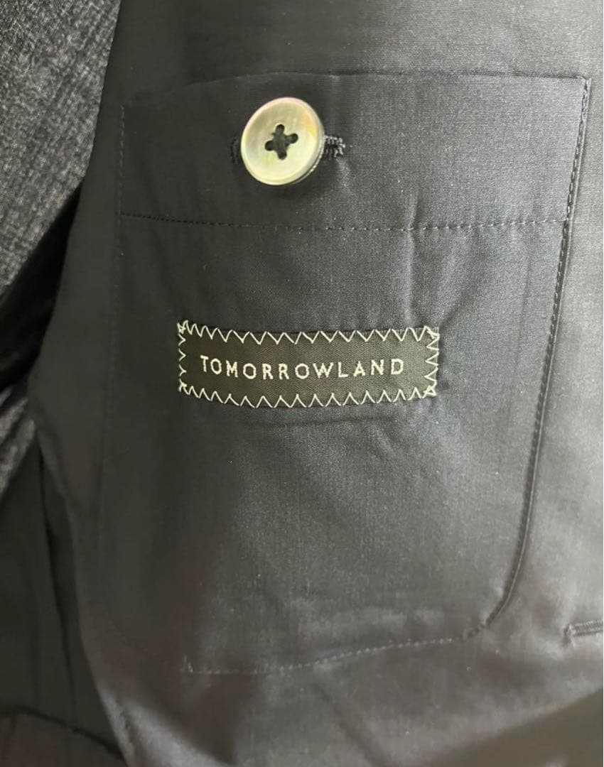 【定価7.5万】tomorrowland ロロピアーナ生地　春夏ジャケット44