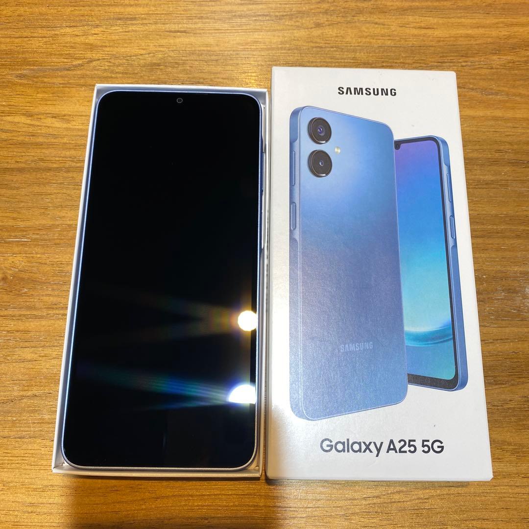 【未使用】Samsung Galaxy A25 5G 64GB Blue 本体