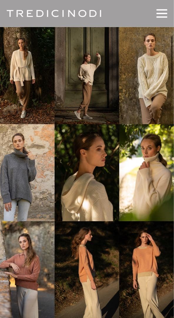 【イタリア輸入品】Tredicinodi カシミヤブランケット クッションカバー