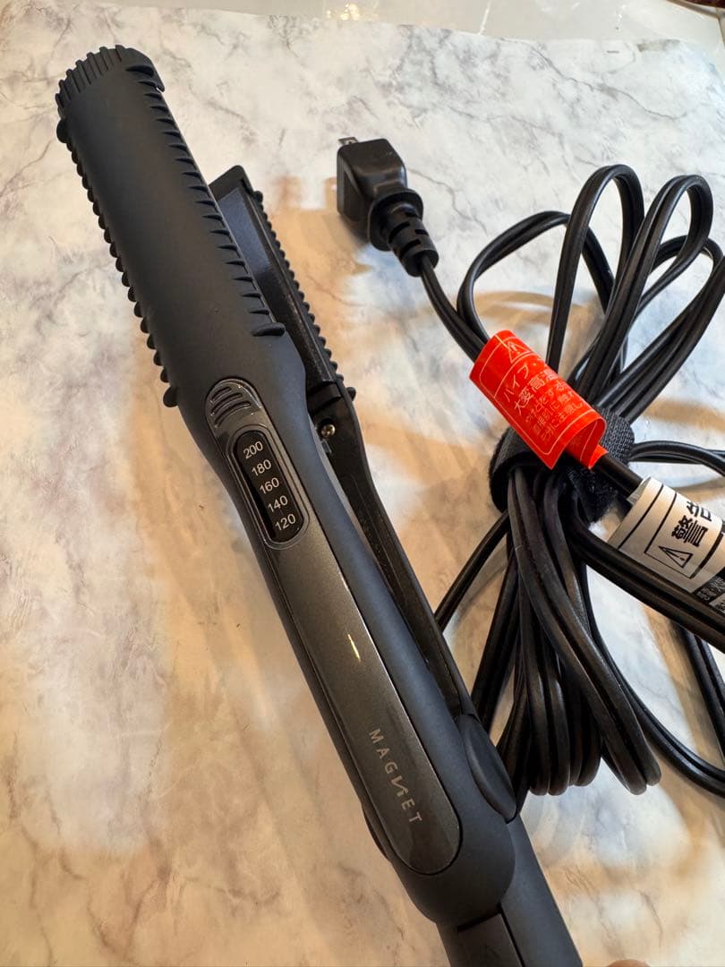 美品 マグネットヘアプロ ストレートアイロン HCS-G03DG