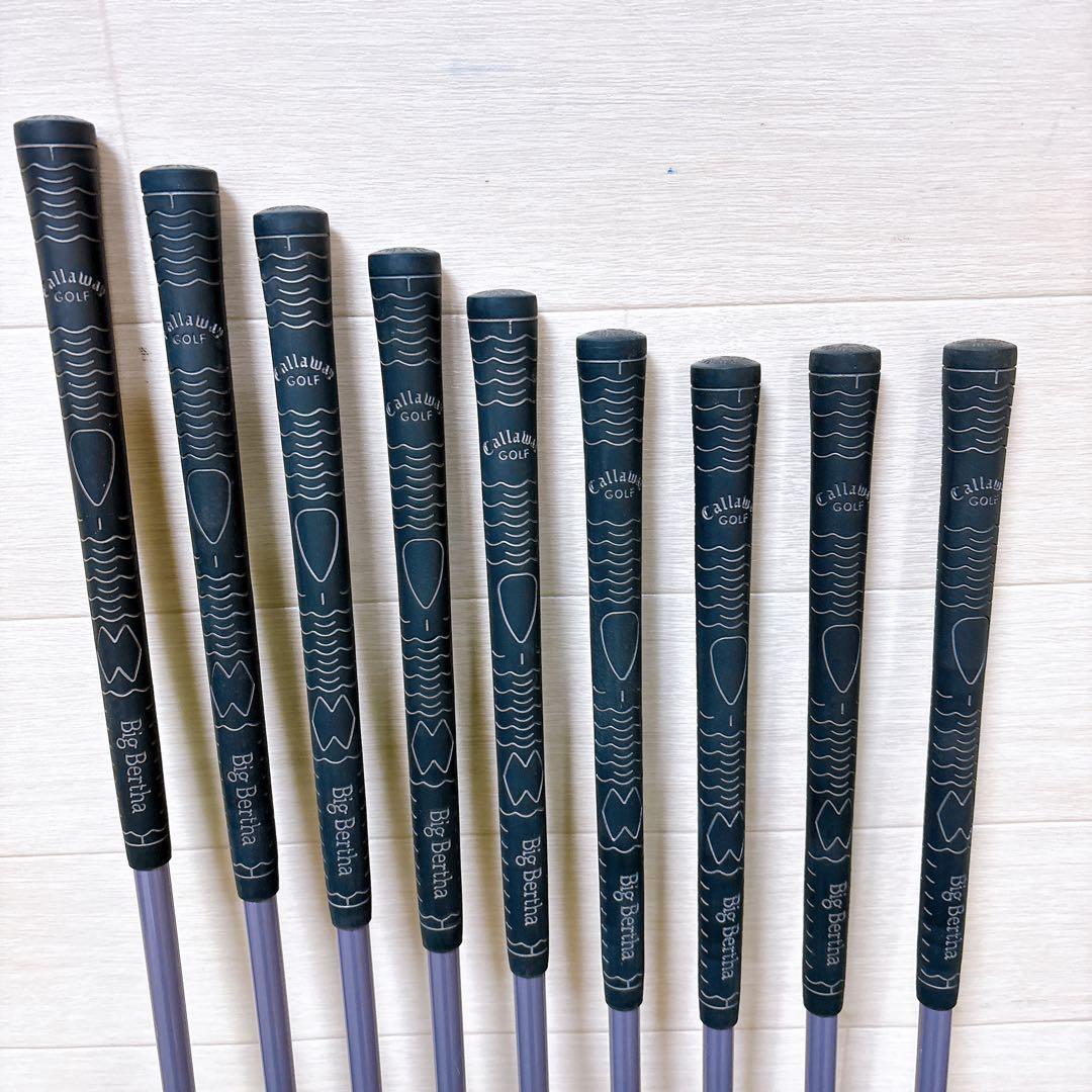 キャロウェイ　ゴルフクラブ　レディースアイアンセット　右利き　9本　女性用