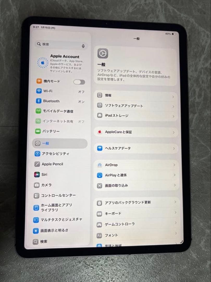 iPad Pro11インチ第1世代 Wi-Fi+Cellular 容量88%