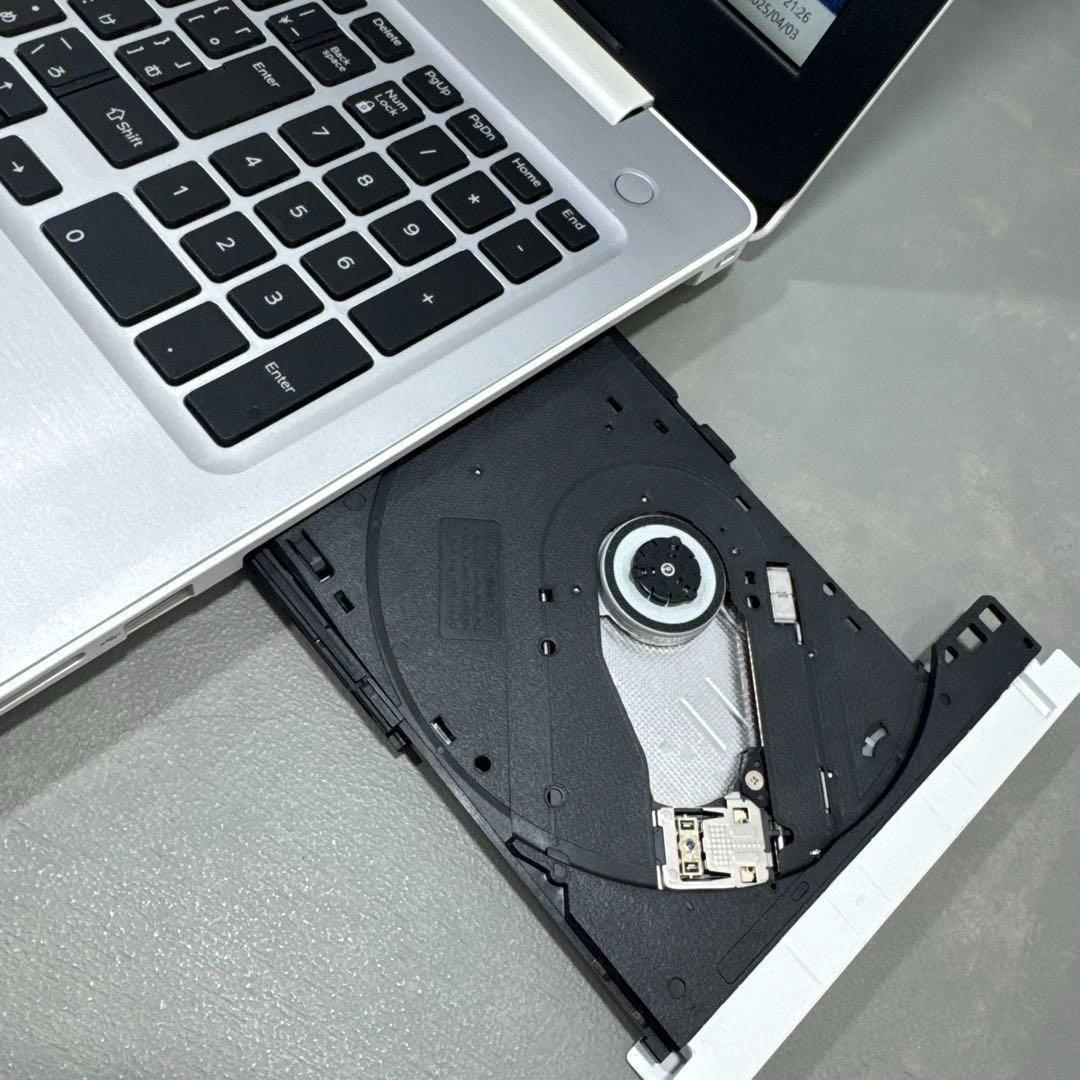 【限定】DELLプラチナホワイト☘️Ryzen5☘️新品NVMe256+1TB