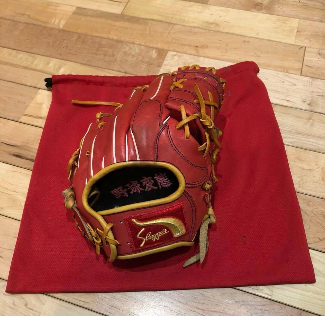 Slugger レッド 野球グローブ