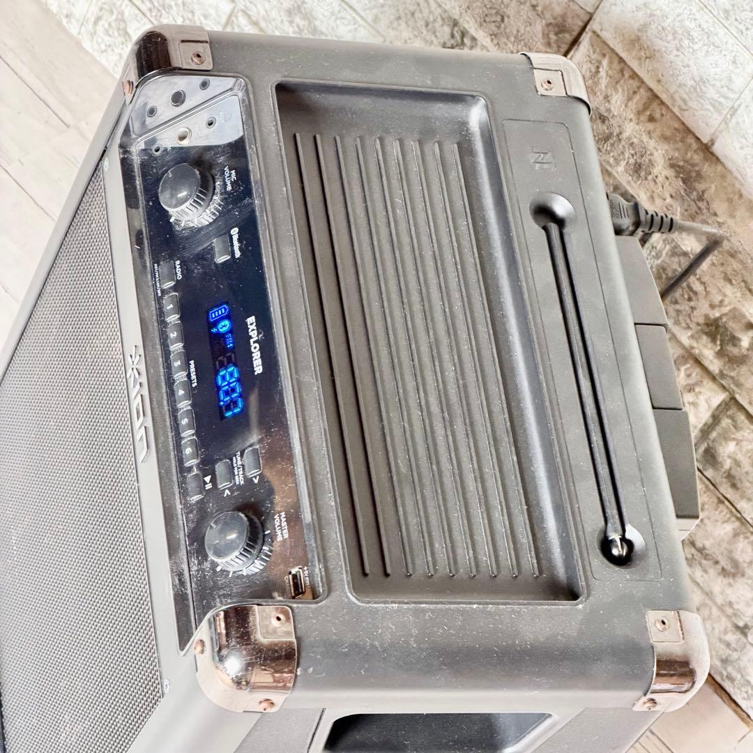 Ion「Explorer」Bluetooth搭載充電式ポータブルPAスピーカー