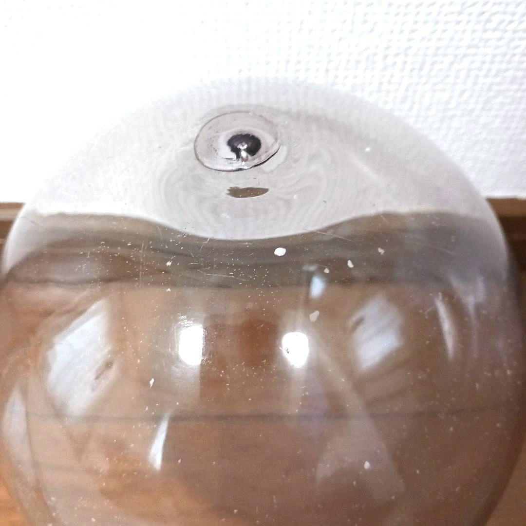浮き玉 ガラス玉 レトロ雑貨 約18cm 2個セット