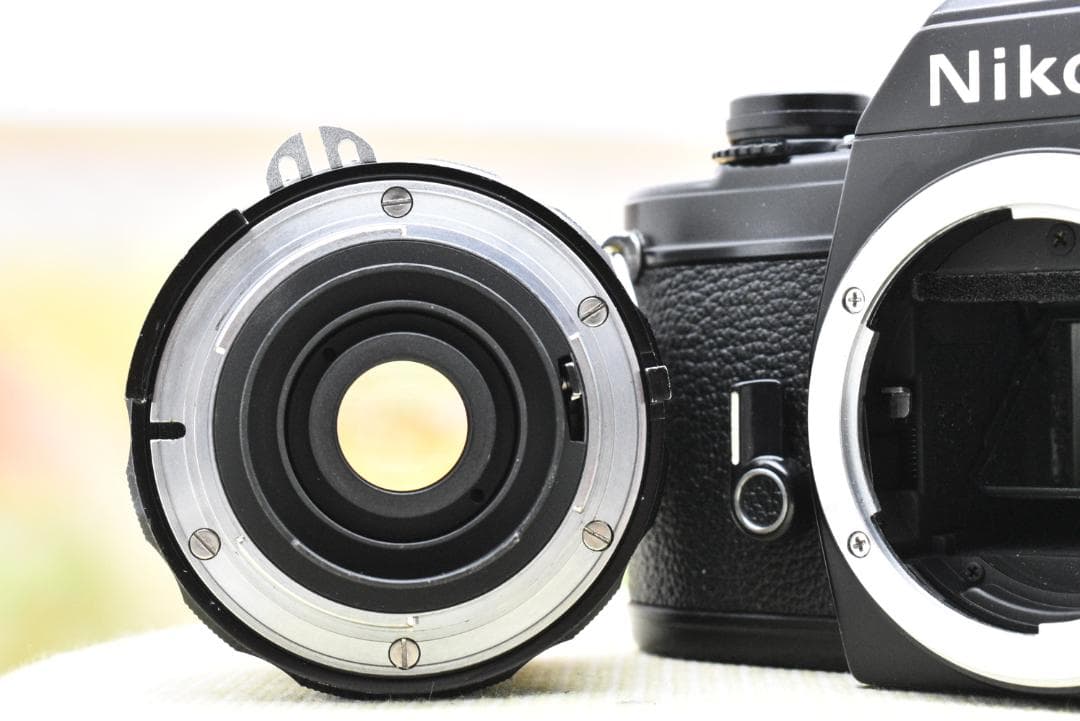 【美品整備済】 ニコン Nikon EM + 35mm F2.8 (Ai改)