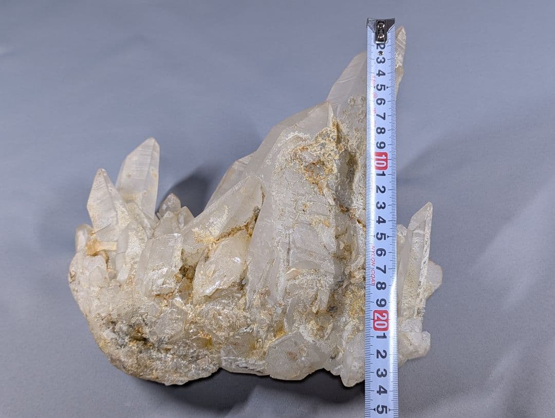 水晶 原石 クラスター 天然石 約3.8kg インテリア 鑑賞石 パワーストーン