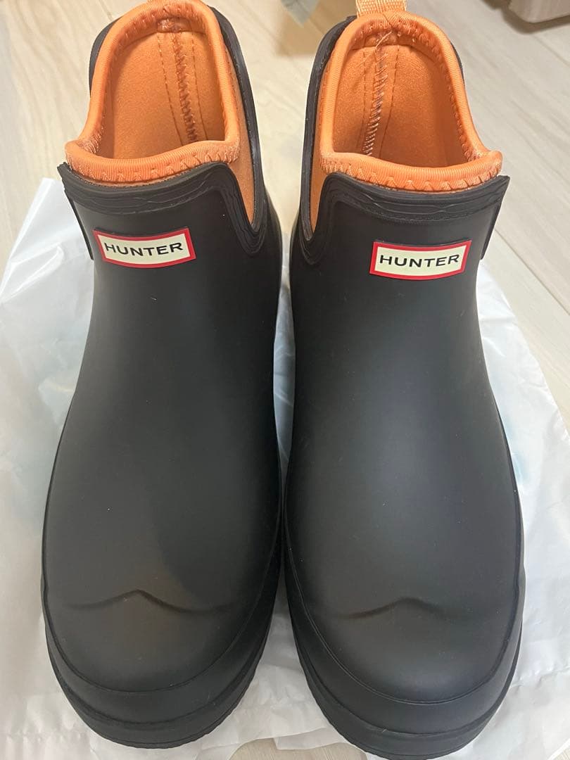 【美品】ハンターレインブーツ ショートWFS3020RMA
