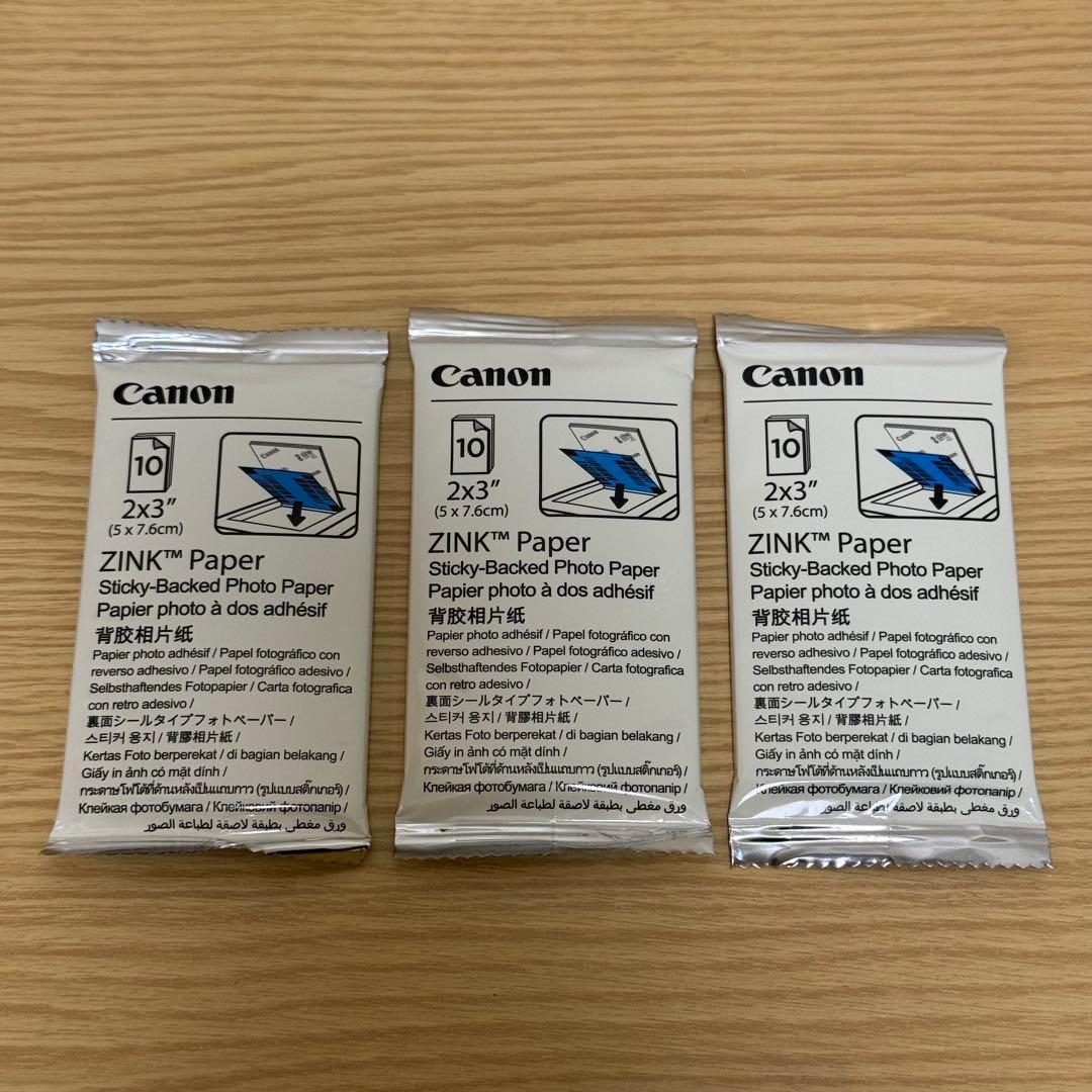 Canon iNSPiC　ミニフォトプリンター　ブルー