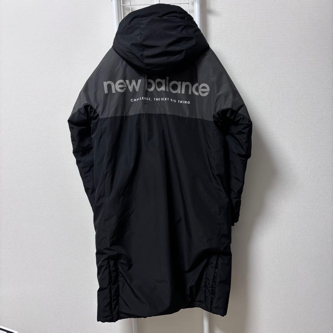 アキペロ　New Balance ニューバランス　ブラック ベンチコート