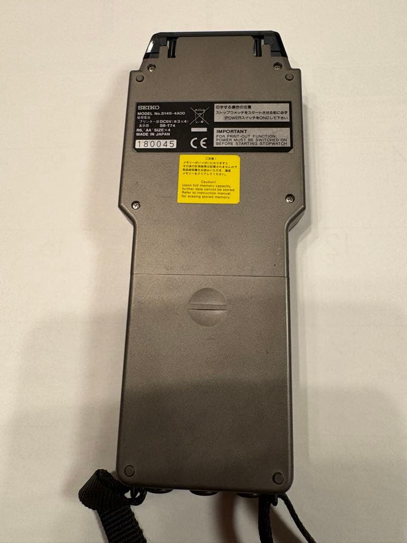 プリンター付ストップウォッチSEIKONo.S149