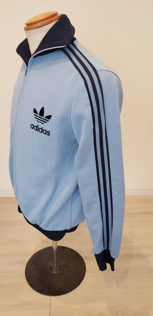 adidas ジャージジャケット1970年代　ビンテージジャージ　フランス製