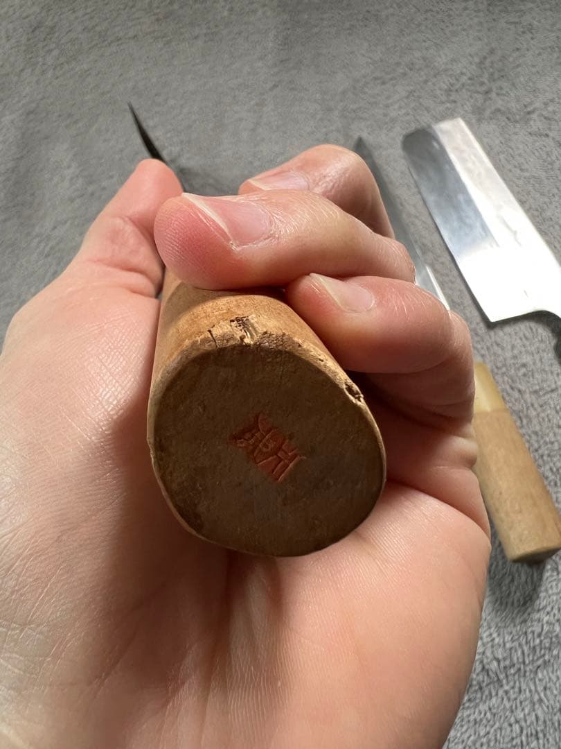 日本製包丁　うなぎ包丁-出刃正本ー青紙ニ鋼　 3本セット