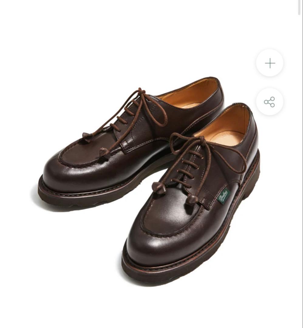 パラブーツ　CHAMBORD FEMME ブラウンローファー