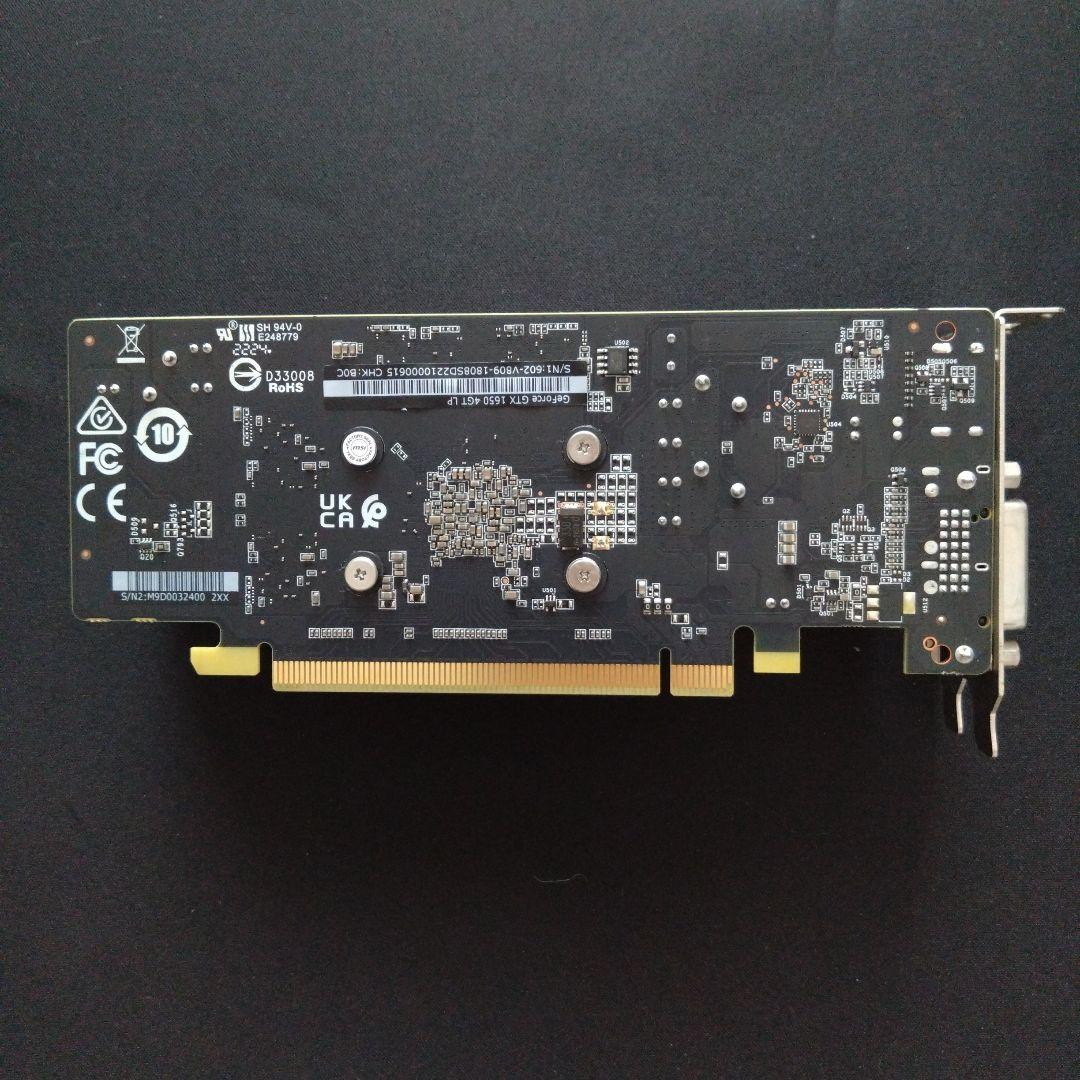 MSI グラフィックボードロープロ　GeForceGTX16504GTLP