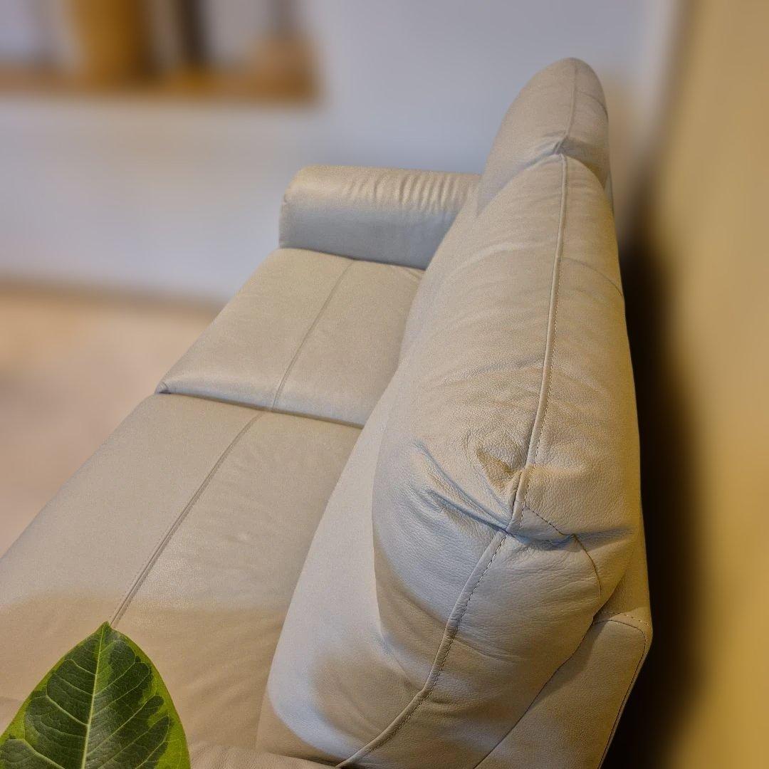 お値下げ　レザーソファー電動リクライニング　2024年購入　2/6まで