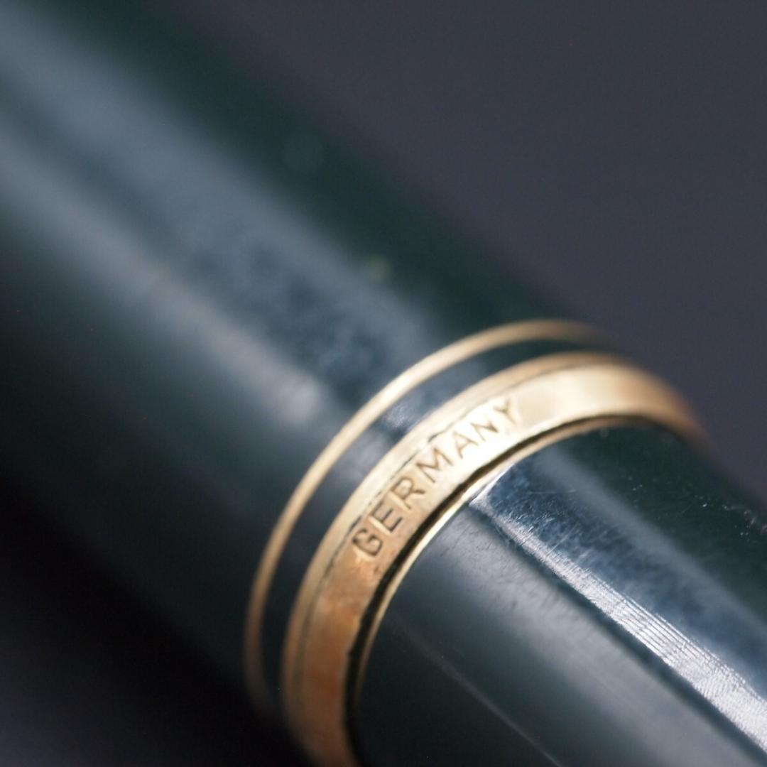 モンブラン 万年筆 ペン先 585刻印 14K グリーン ゴールド 筆記未確認