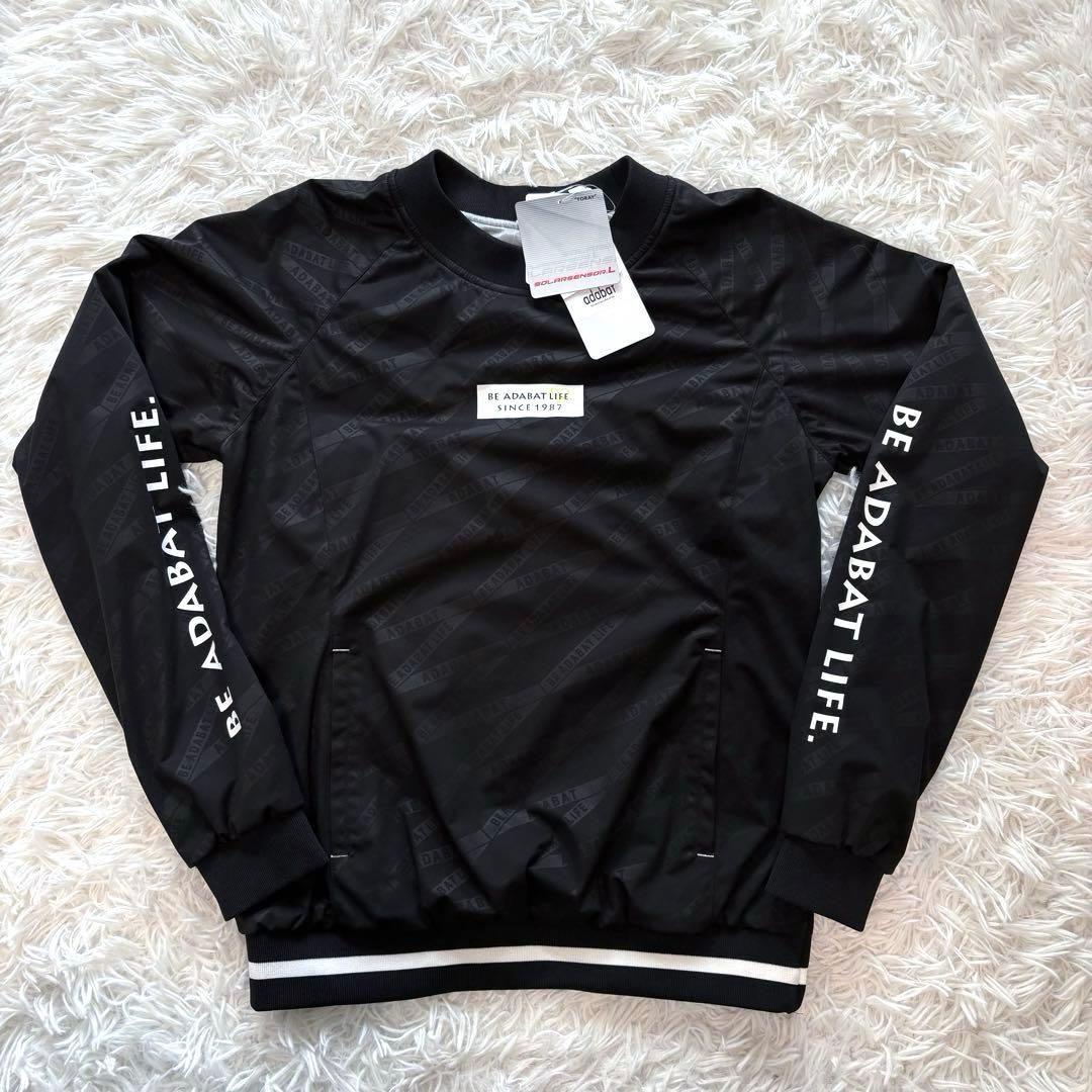 最新作 adabat ツインスニード 蓄熱 ブルゾン 防風 ゴルフウェア 新品
