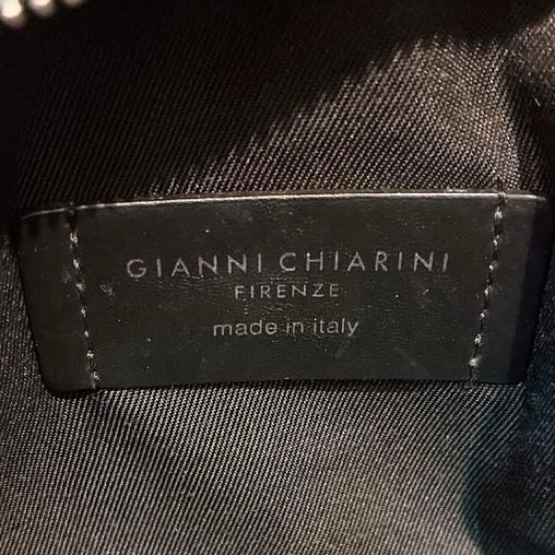 【美品】GIANNI CHIARINI アリファ S ショルダーバッグ　黒