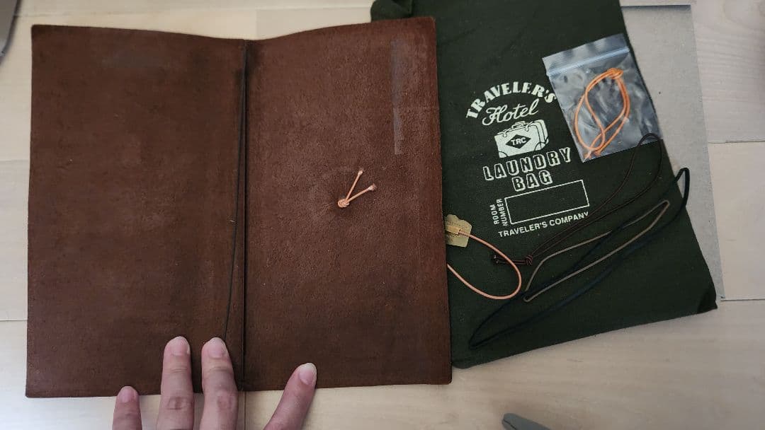 トラベラーズレギュラーサイズ(Hotel)とレターパット