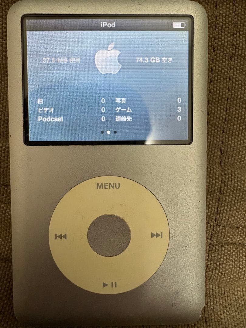 Apple iPod classic 80GB 【第6世代】
