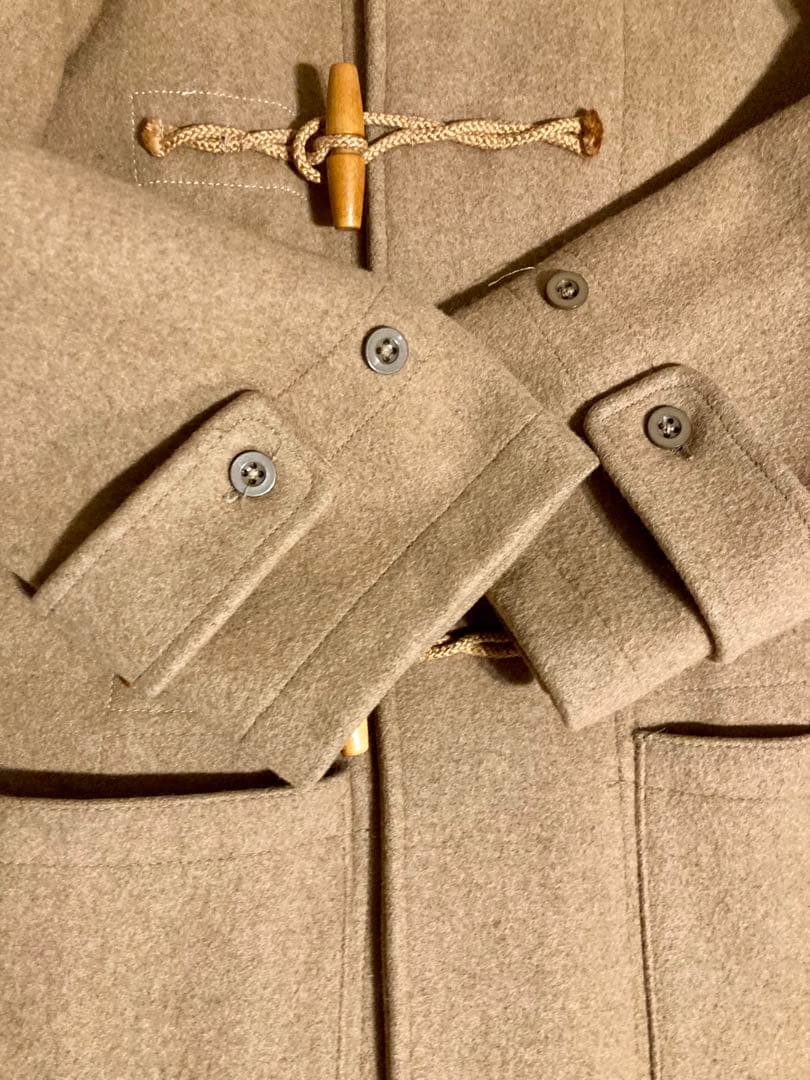 チベット　モンゴメリー　ダッフルコート　キャメル　イングランド製　M